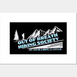 Out of Breath Hiking Society 4 Posters and Art